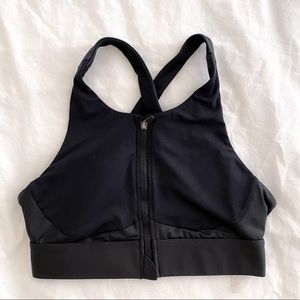 No-Bounce Sports Bra Zip-Up.